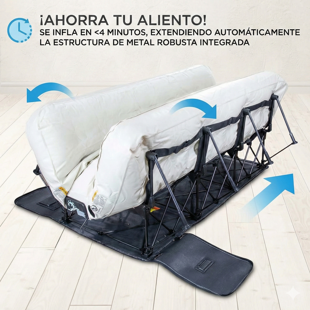 Colchón Portátil Auto Inflable