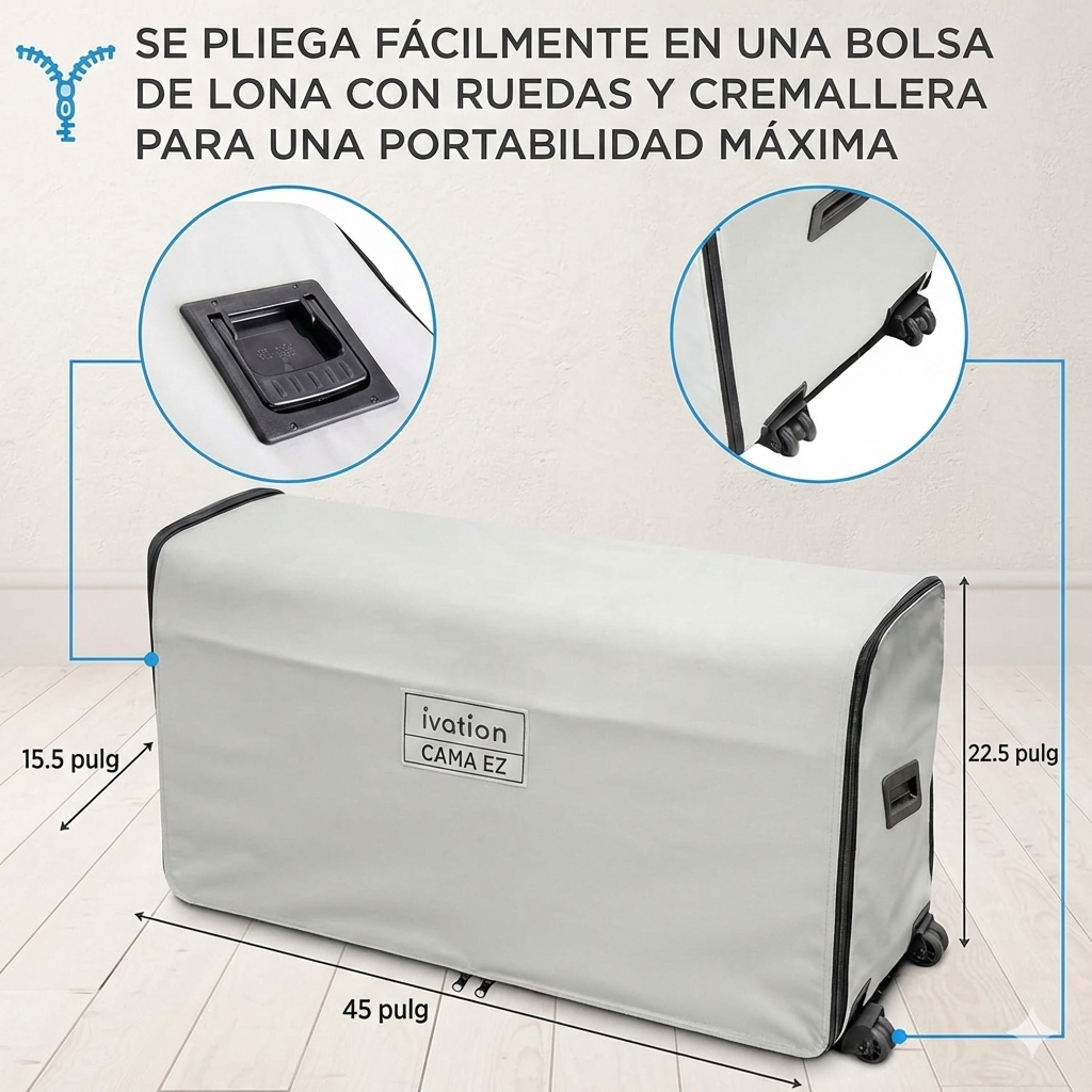 Colchón Portátil Auto Inflable