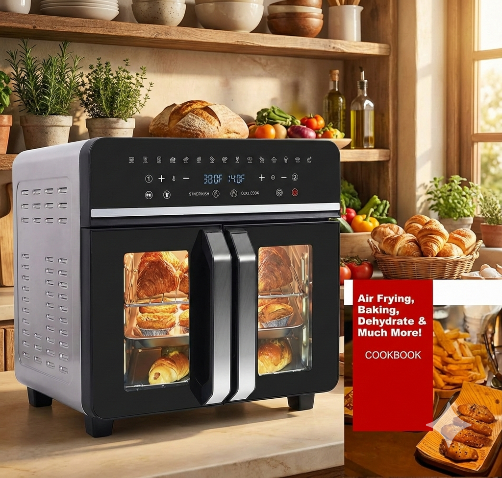 Horno Freidora De Aire Dual COOK PRO